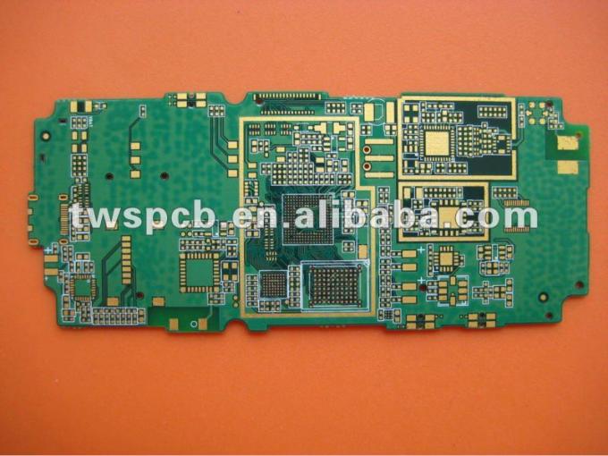 épaisseur FR4 de 0.9mm 10 couches de prototype de panneau de carte PCB pour le téléphone portable