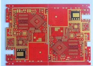 Red Solder Mask Prototype High Density Interconnect HDI PCB High TG Material 20 Layer